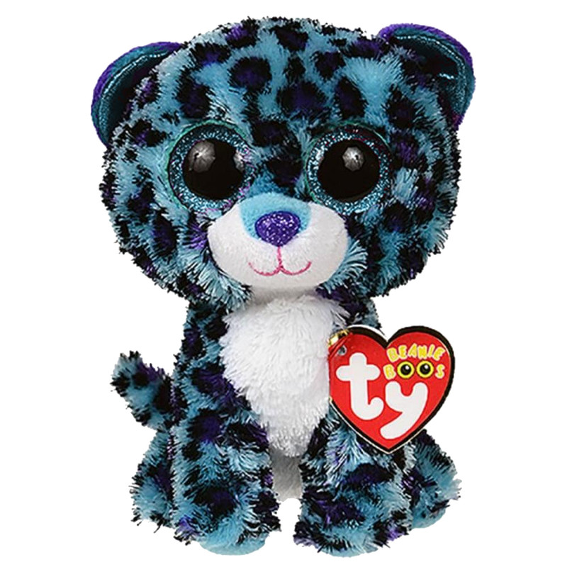عروسک تی وای طرح پلنگ مدل Lizzie ارتفاع 16 سانتی متر