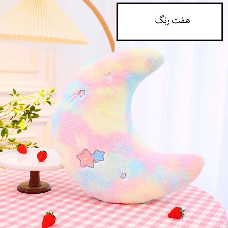 عروسک طرح ماه مدل آبرنگی کد J110 ارتفاع 48 سانتیمتر