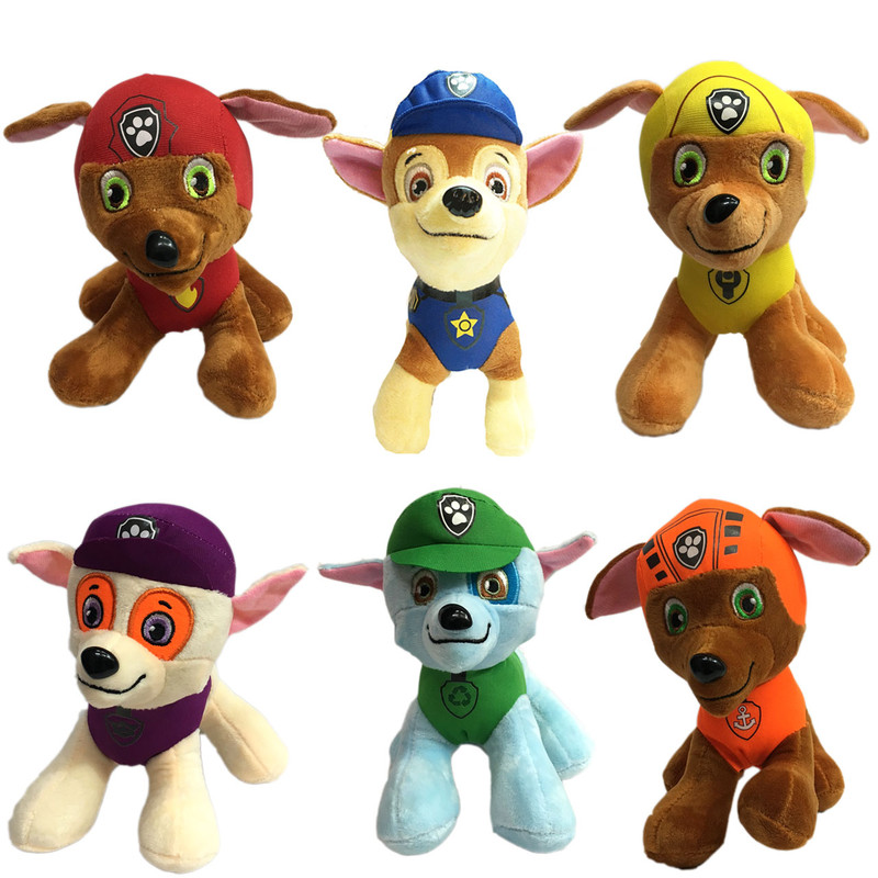 عروسک سگ نگهبان بانیبو مدل Paw Patrol مجموعه 6 عددی
